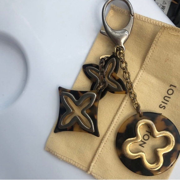 Louis Vuitton tortoiseshell keychain - Picture 3 of 11